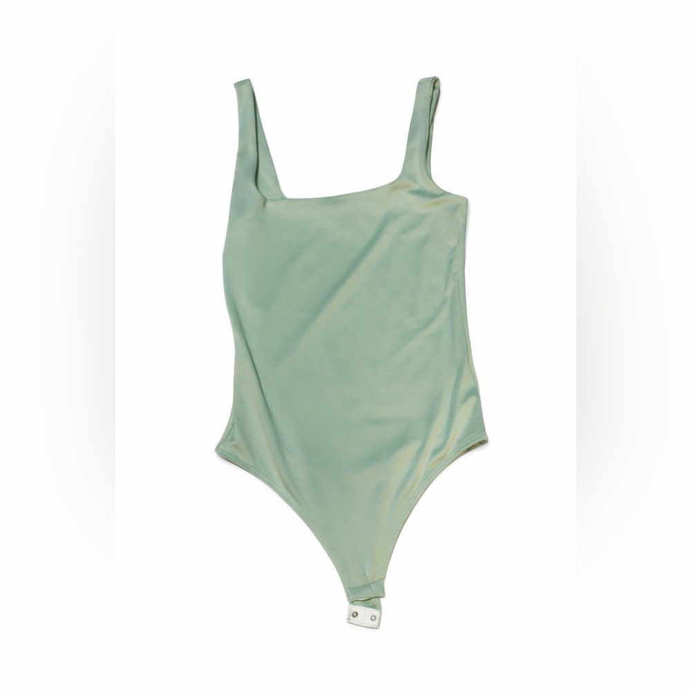 Live in the Moment Sage Green Bodysuit
